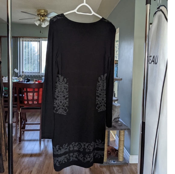Reitmans Black Knit Dress - Picture 2 of 3